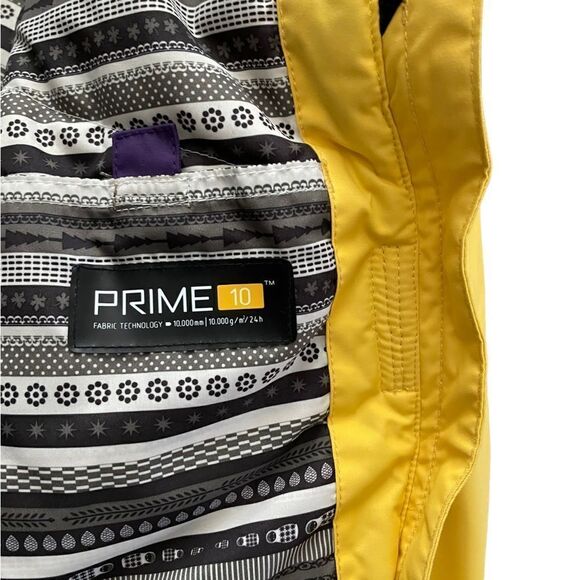 ORAGE Insulated Winter Jacket Yellow Size Small - Picture 15 of 15